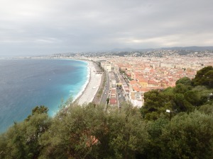 Nice Nice view of the promenade and beach from Castle Hill